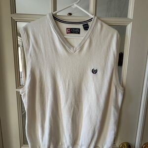 Chaps men’s cream sweater vest
